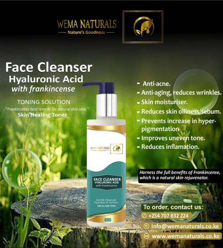 Wema Posters Instagram 2024 face cleanser